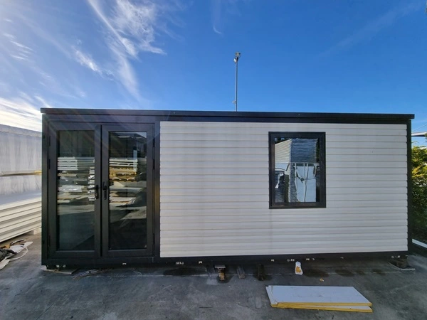 Front of 20 Foot Container Home